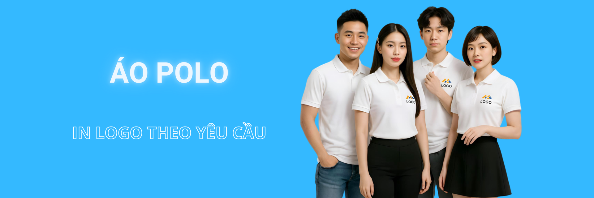 Đồng phục polo in theo yêu cầu